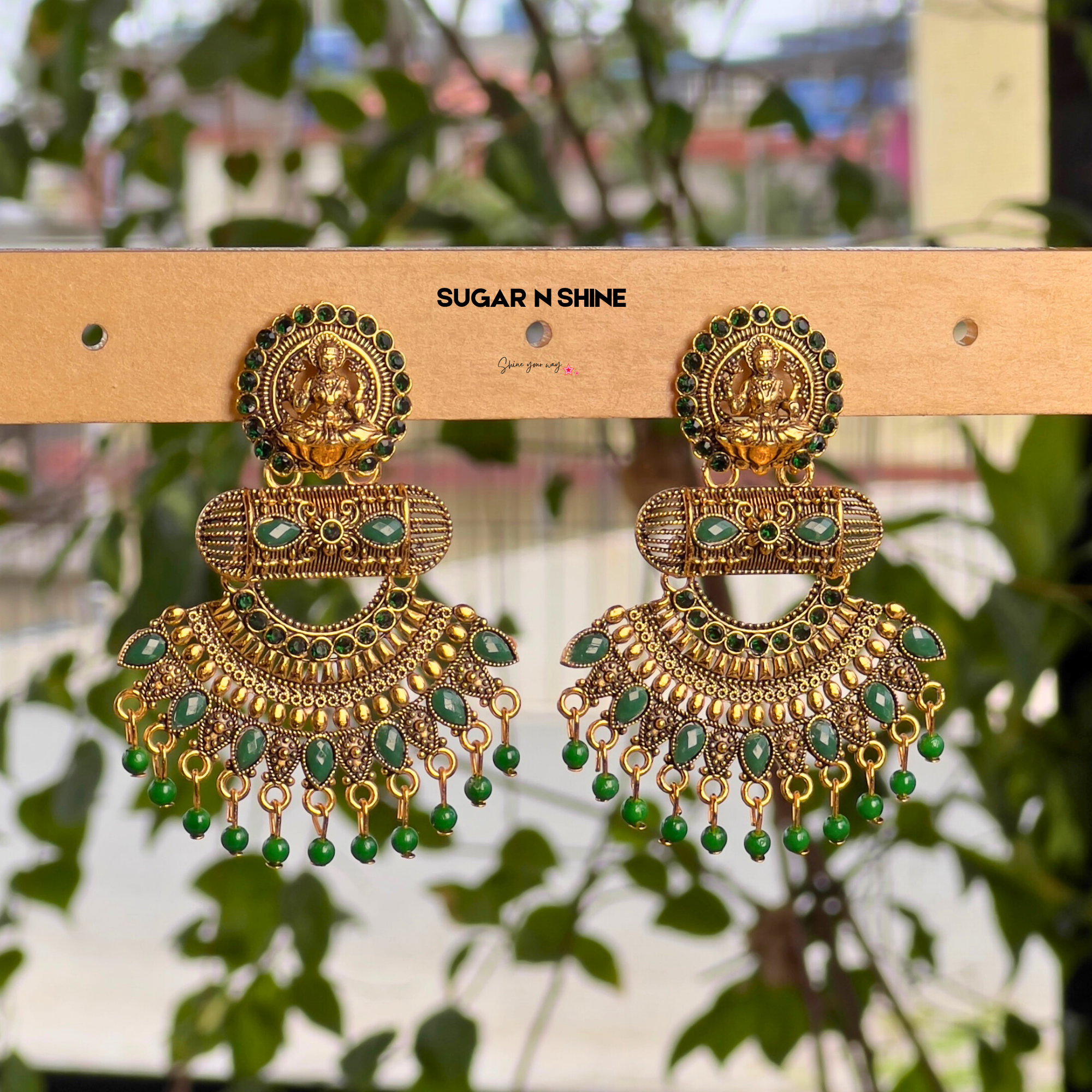 Divine Temple Dangler Earrings