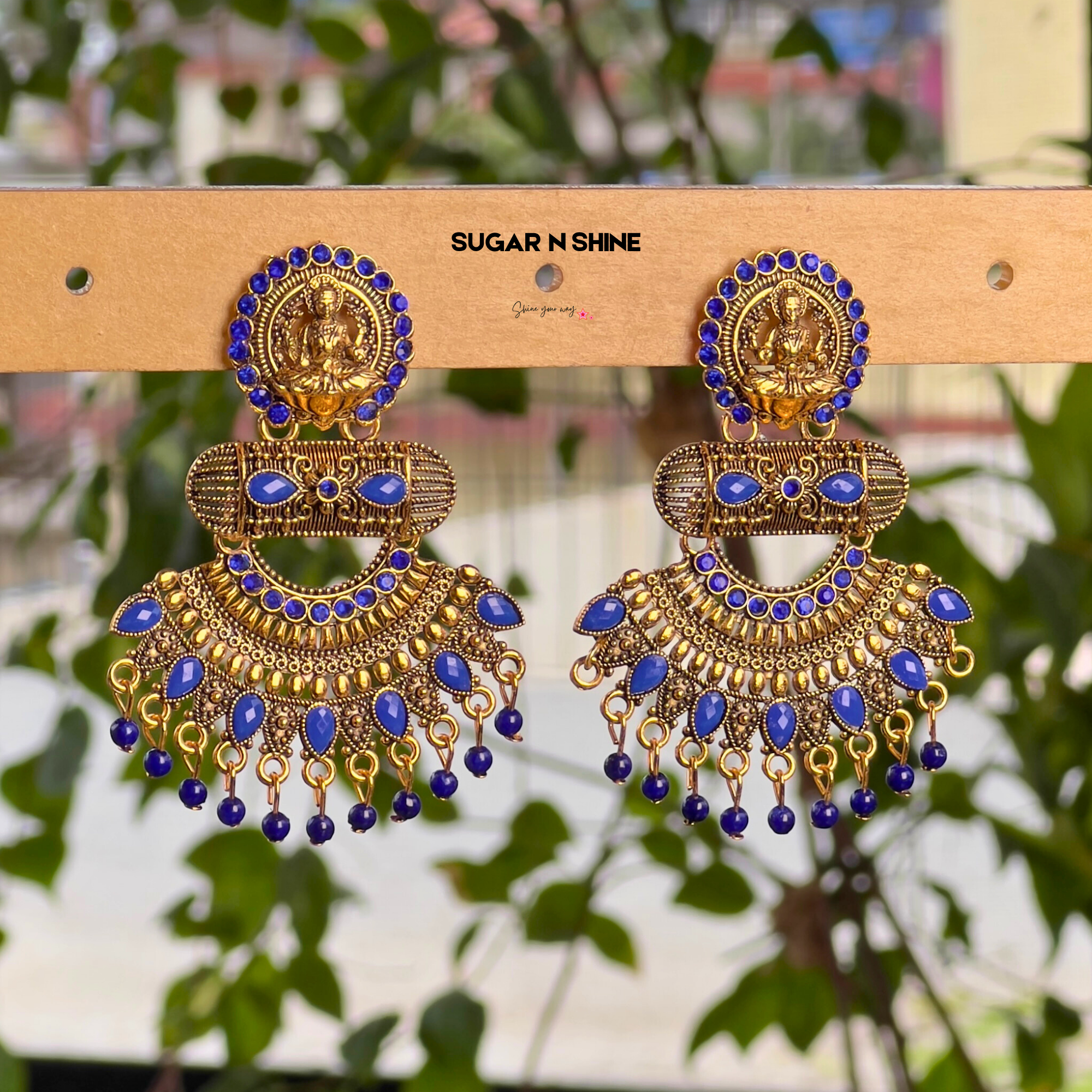Divine Temple Dangler Earrings