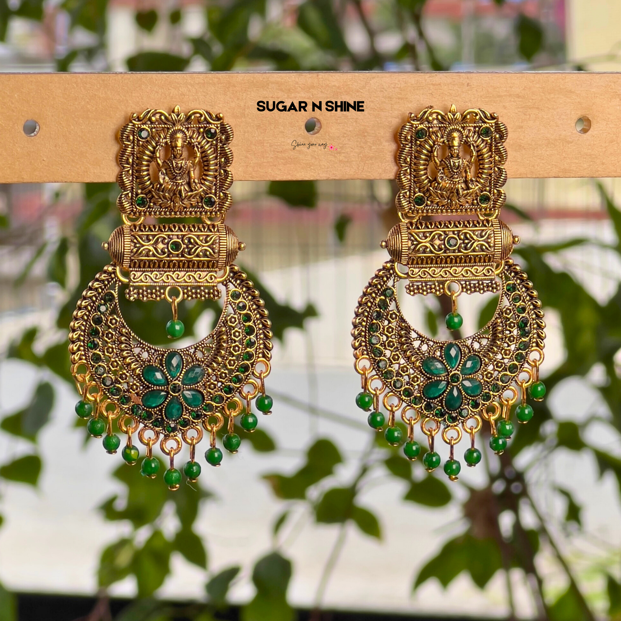 Royal Temple Dangler Earrings