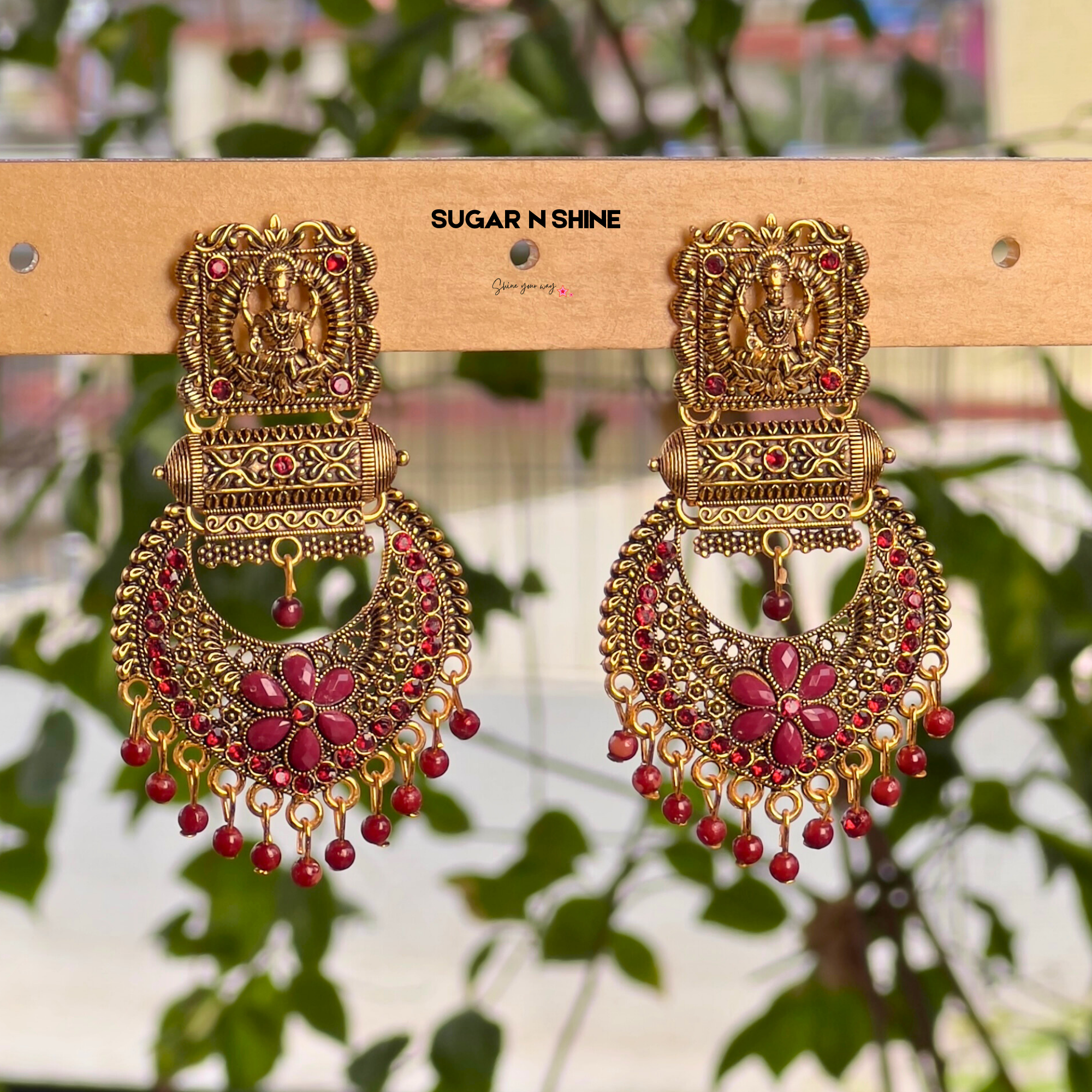 Royal Temple Dangler Earrings