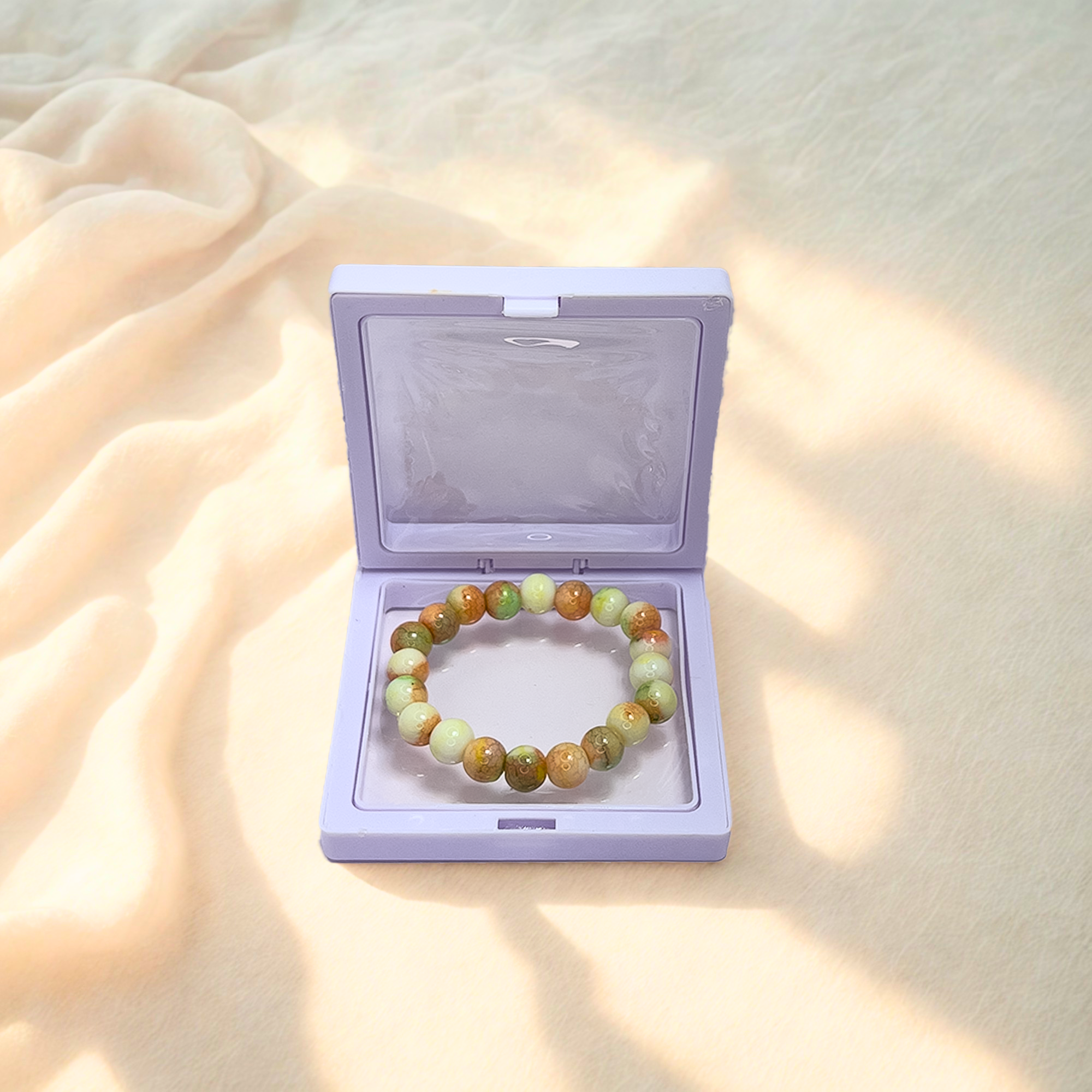 Aura Bloom Bracelet – Forest Dew