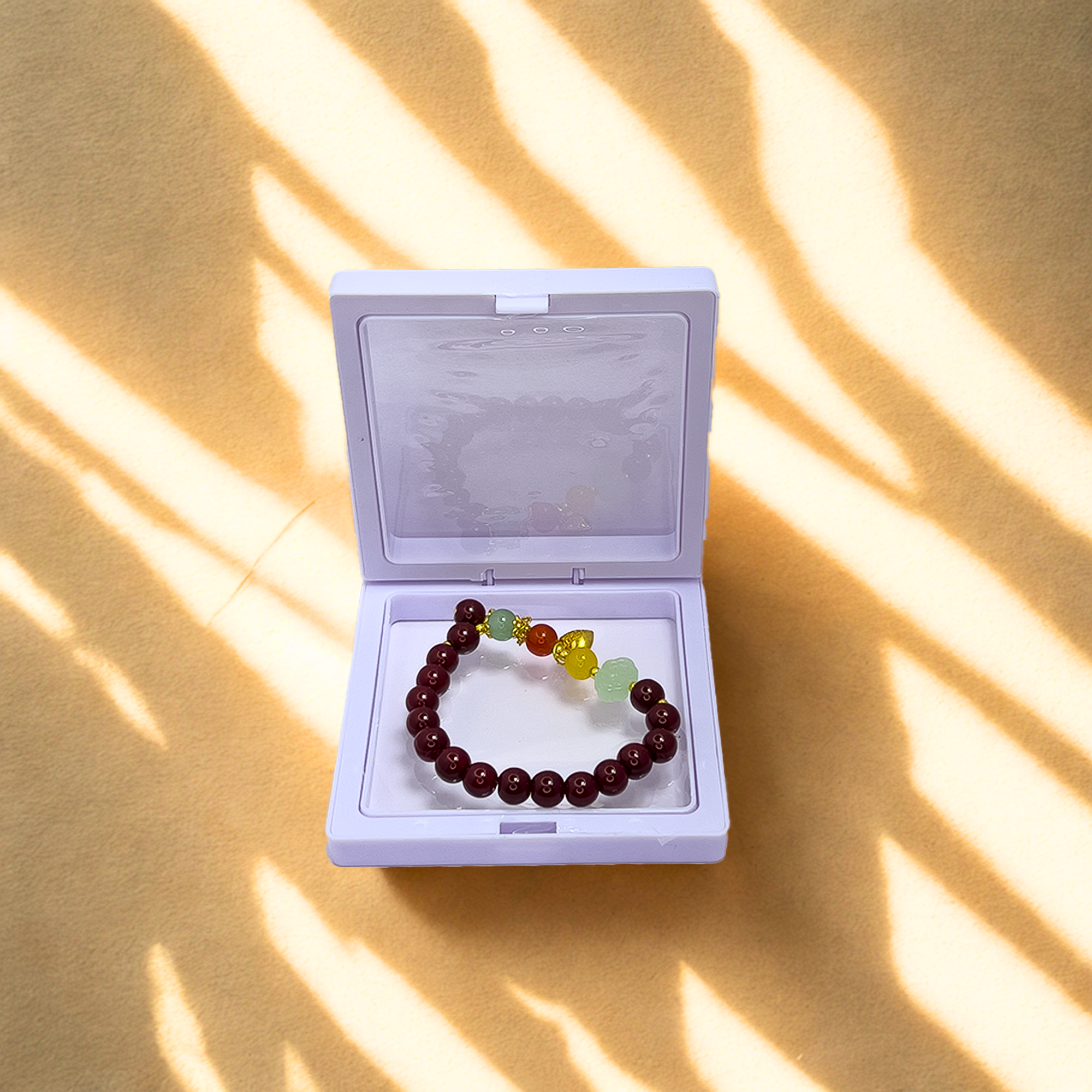 Fortune Charm Beaded Bracelet