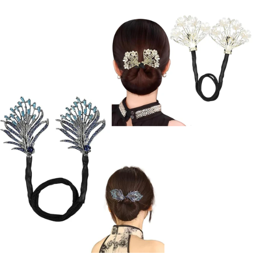 SNS Hair Clip – Statement Bun Accessory