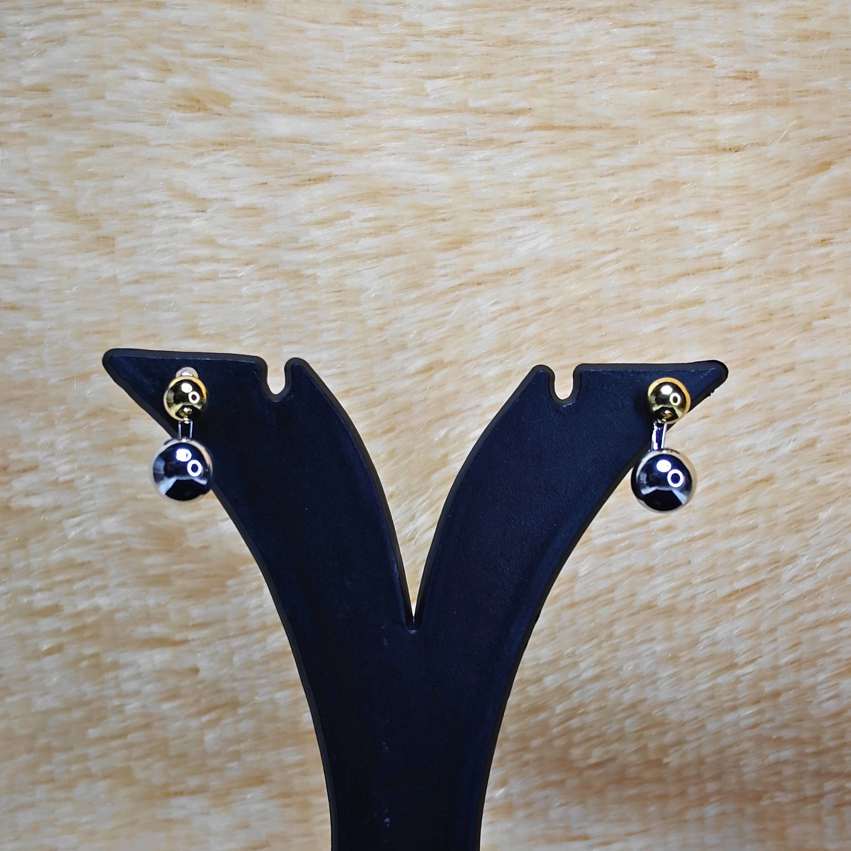 Golden Drop Duo Studs