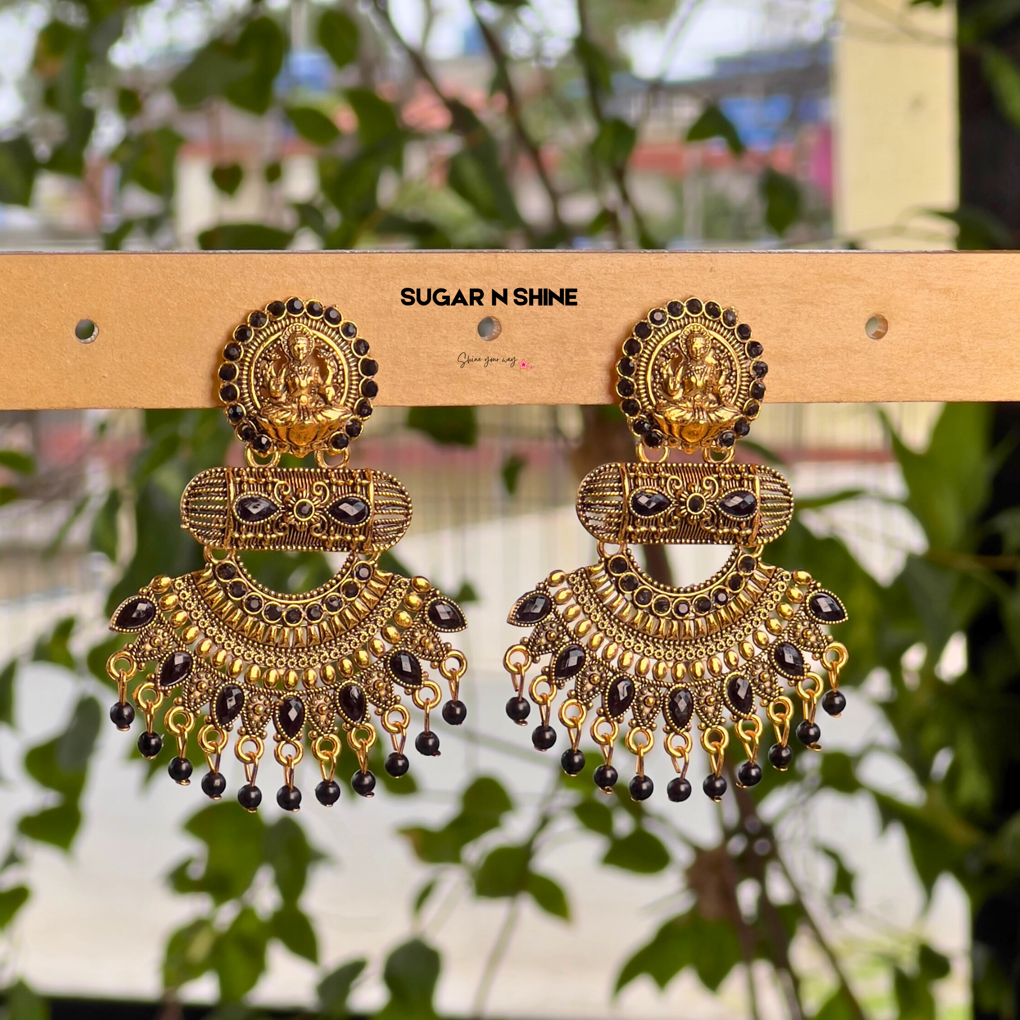 Divine Temple Dangler Earrings