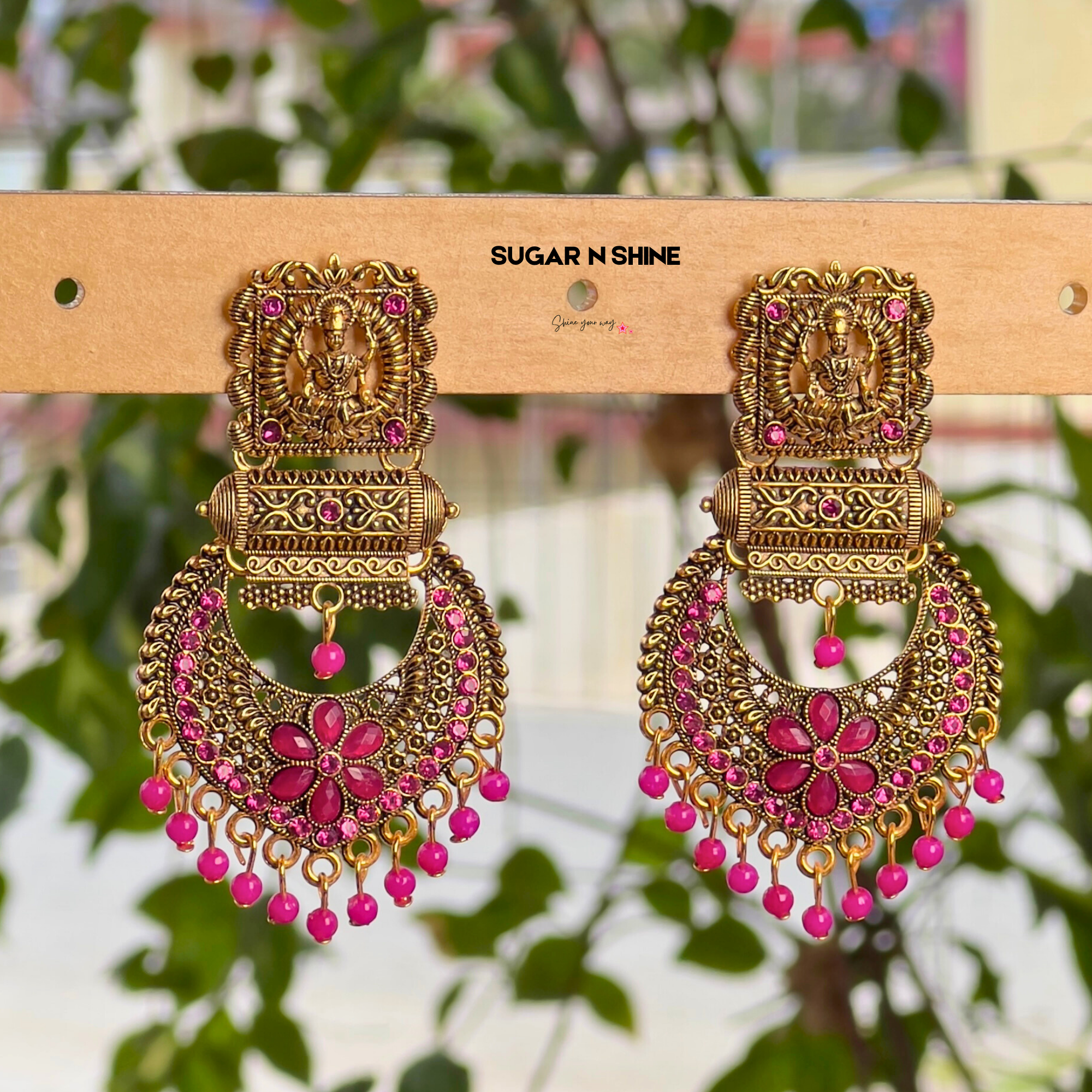 Royal Temple Dangler Earrings