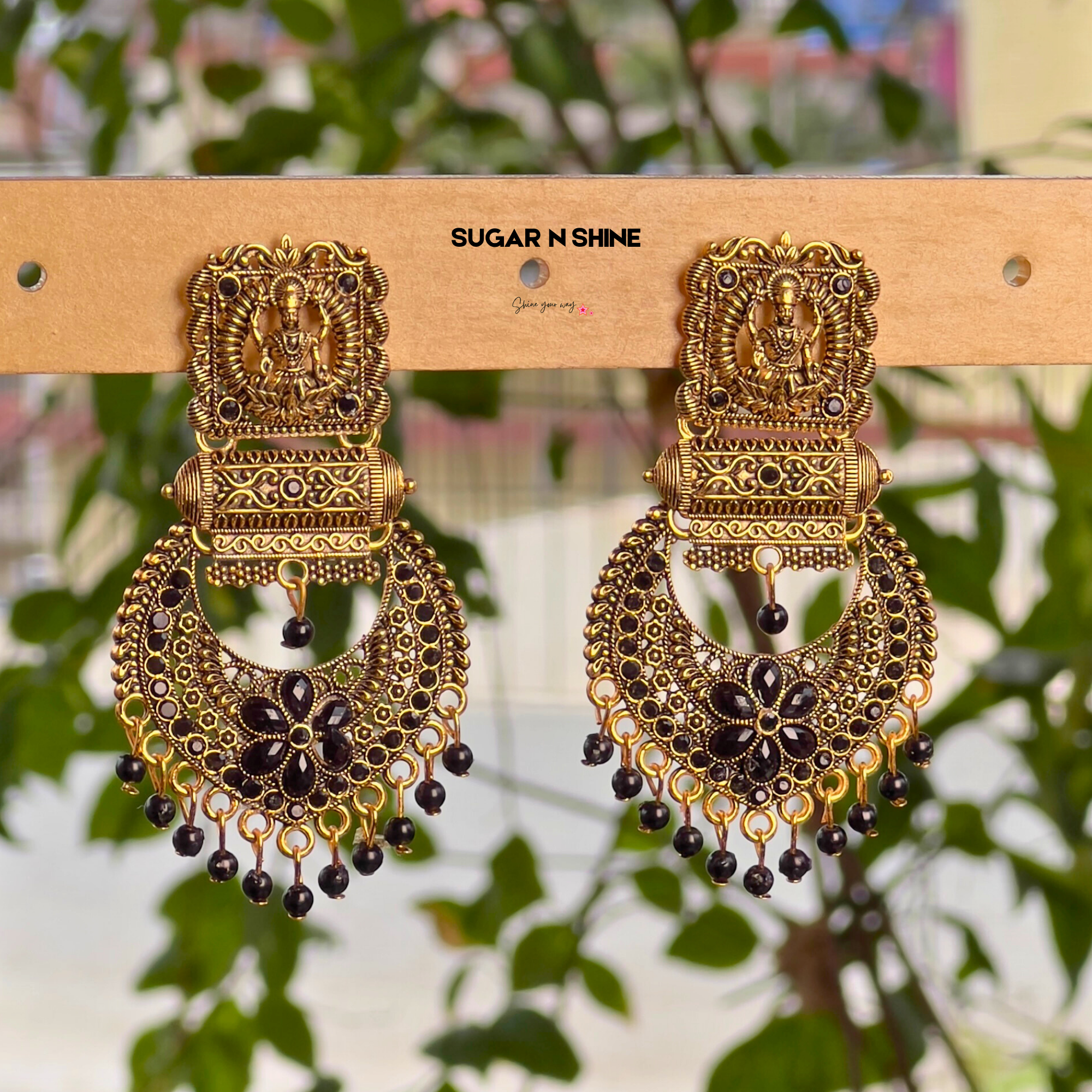 Royal Temple Dangler Earrings